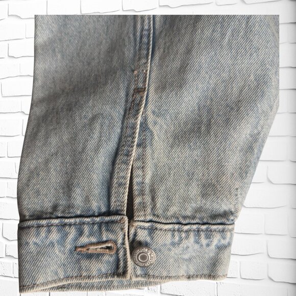 Old Navy Light Wash Denim Jacket – Size 4X (Unisex Oversized Fit) NWOT - Picture 8 of 8
